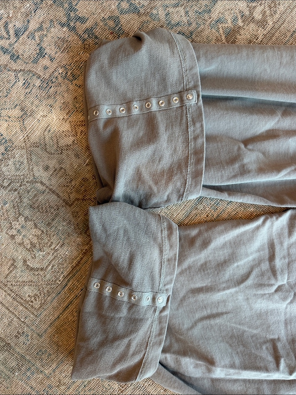 Tibi Light Weight Sweatshirting Winslow Pant Dark Stone Size S Small - Picture 7 of 8